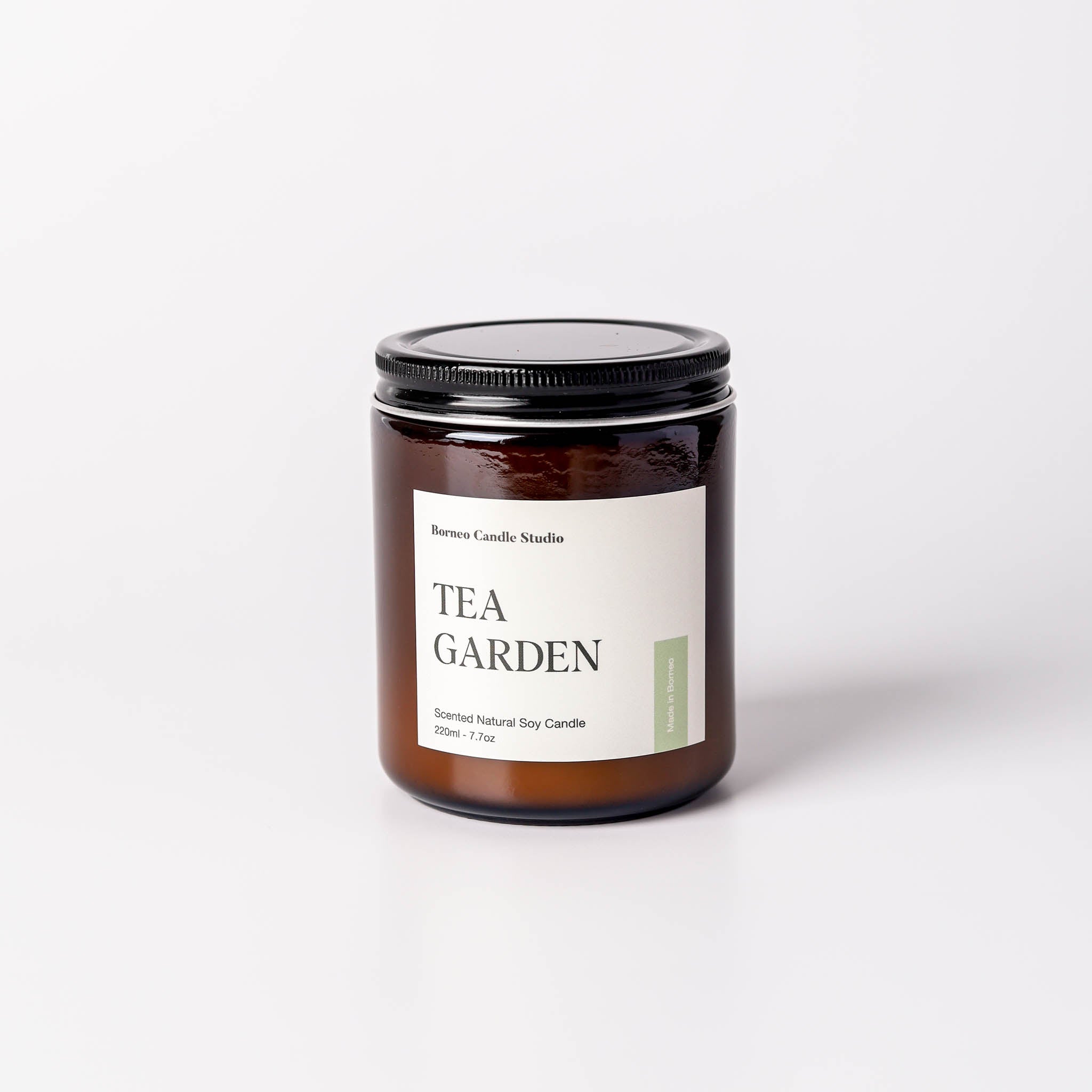 Tea Garden Soy Scented Candle by Borneo Candle Studio 