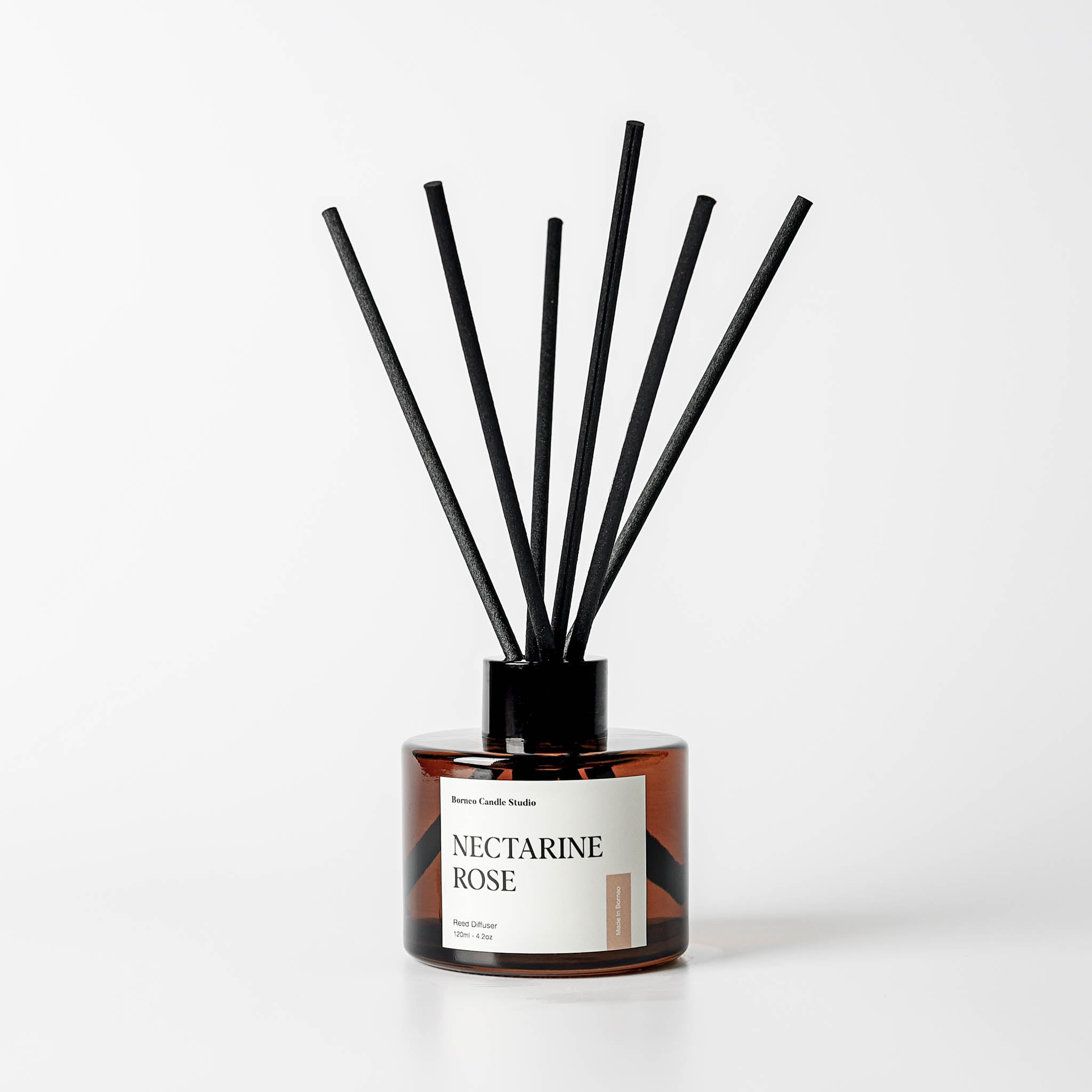 Nectarine Rose Reed Diffuser - Borneo Candle Studio
