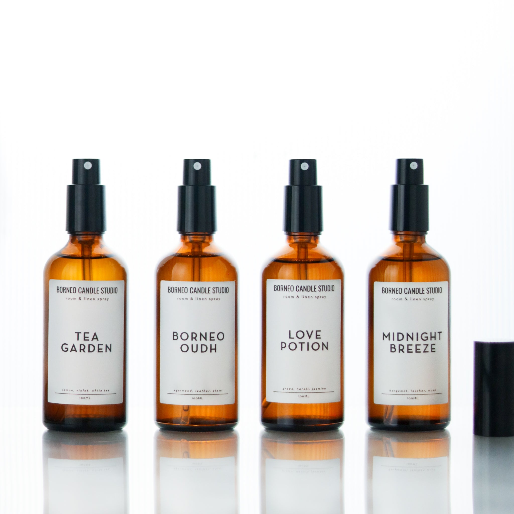 Room & Linen Spray Collection by Borneo Candle Studio