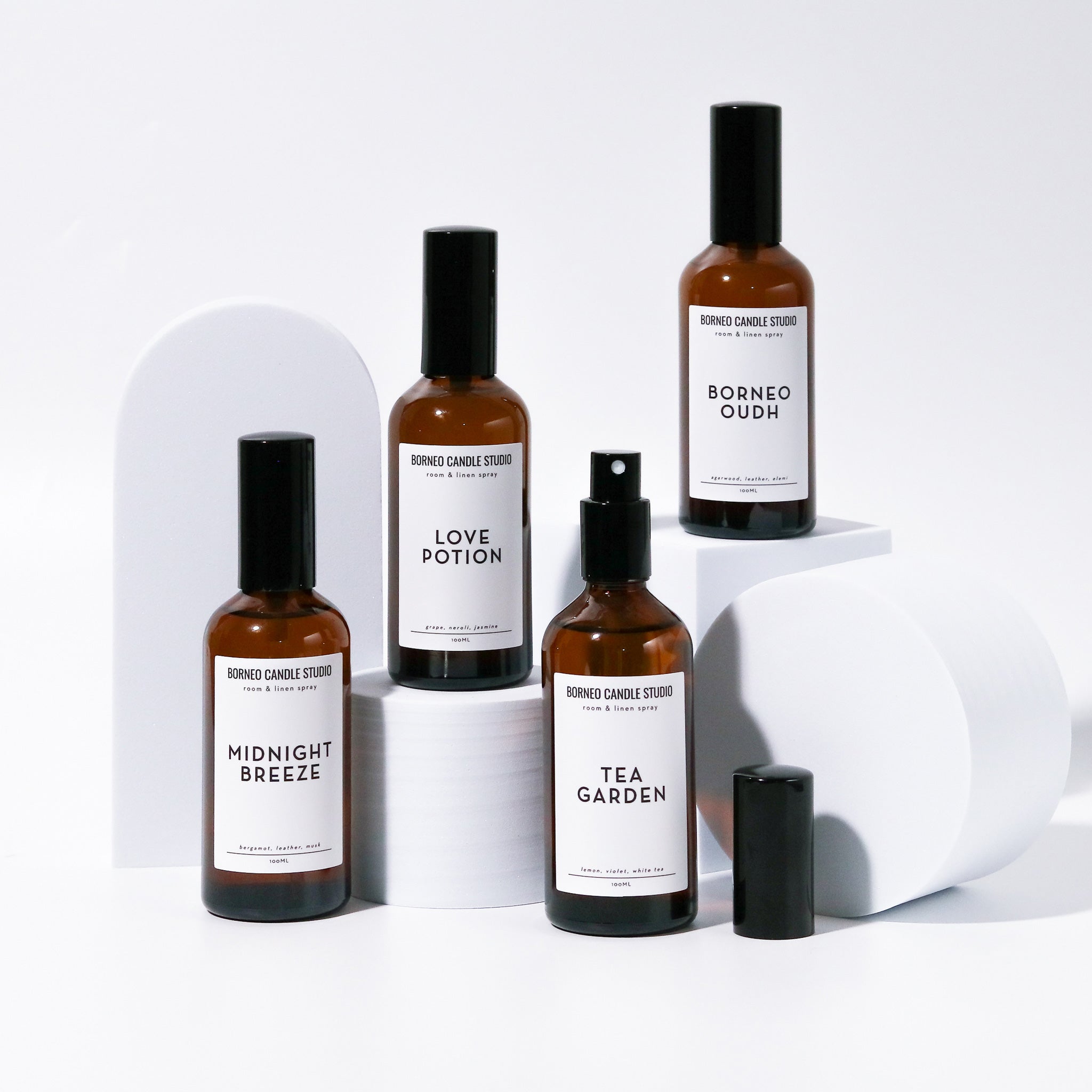 Room and Linen Spray Collection by Borneo Candle Studio